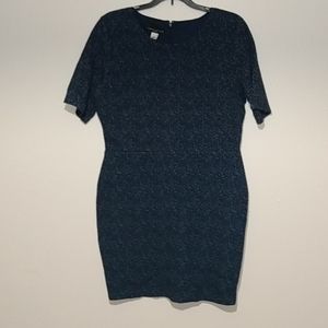 Simply Styled Jacquard Navy